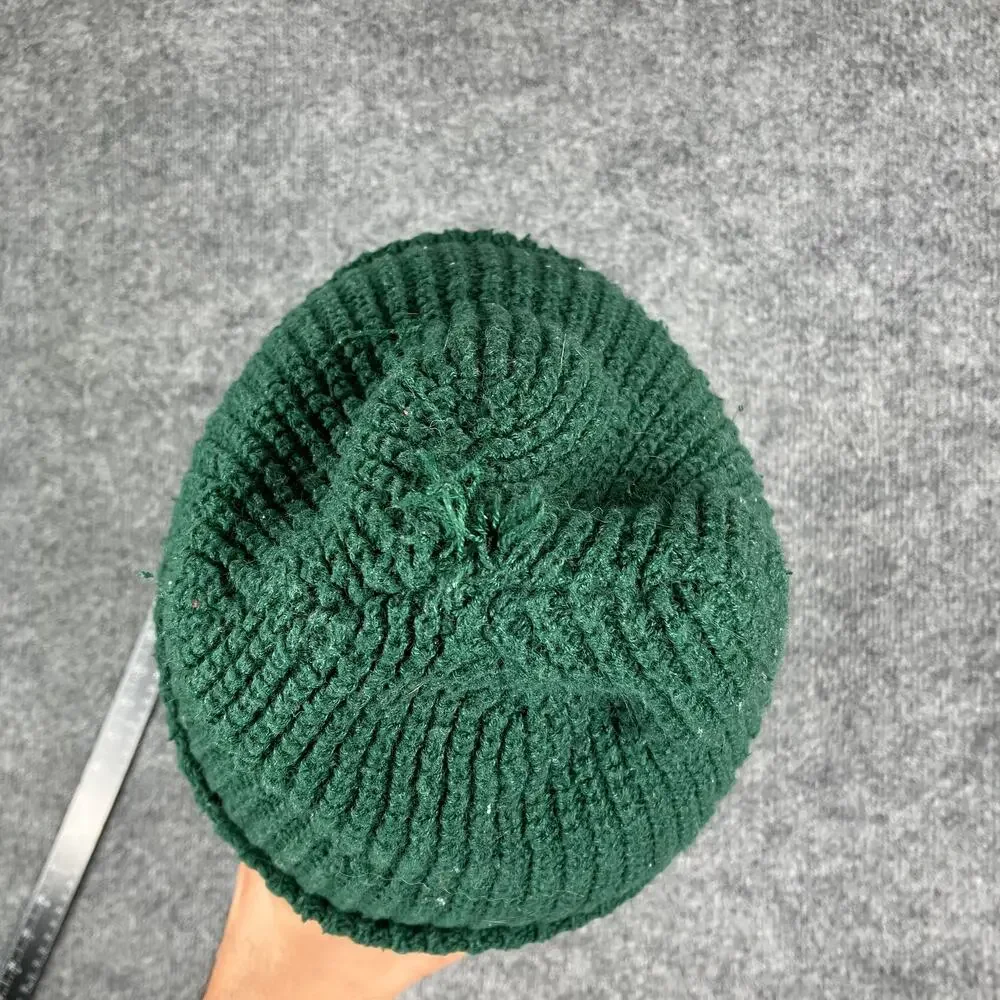 NFL Green Bay Packers Beanie OSFM‎ Green Knit Winter Hat Retro Team Logo